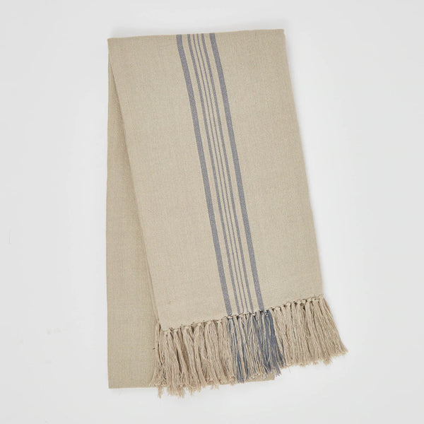 Throw / Blanket (Antibes Linen Stripe)