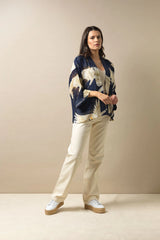 Kimono Stork Navy