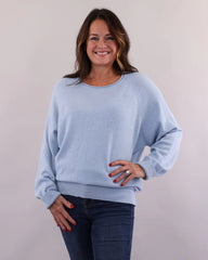 Cashmere Blend Raglan Sleeve Jumper