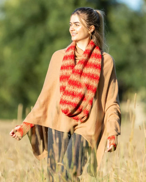 Poncho (Wool & Cashmere Blend)