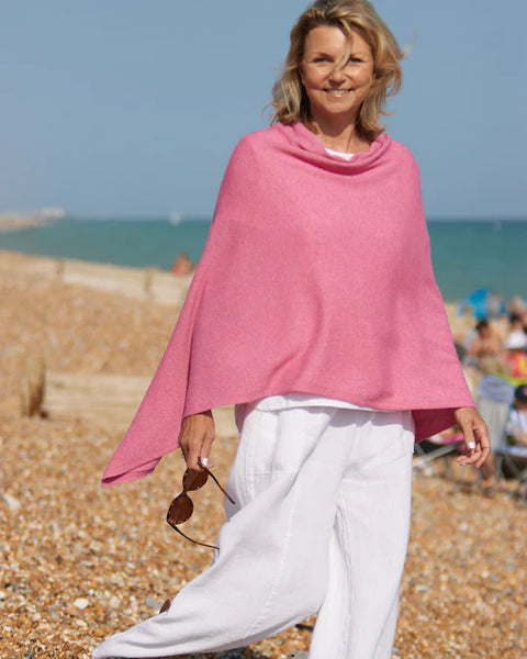 Poncho (Wool & Cashmere Blend)