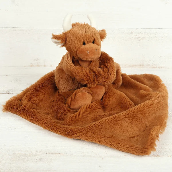 Highland Coo Toy Soother