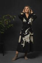 Gown Stork Black - Luxe Crepe Collection