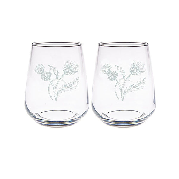 Steamless Thistle Glasses (Boxed)