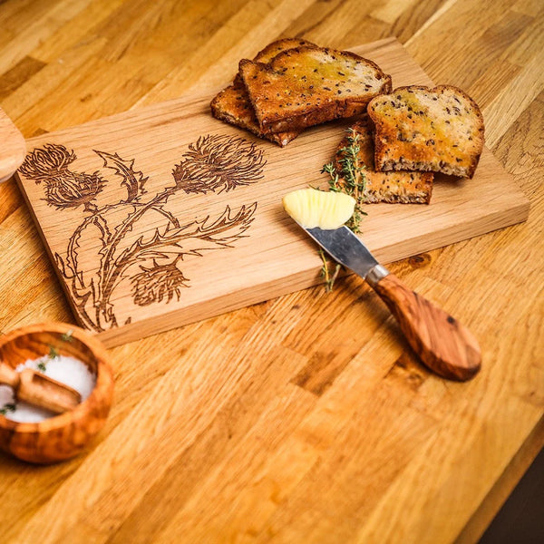 Oak Board - Thistle Trio