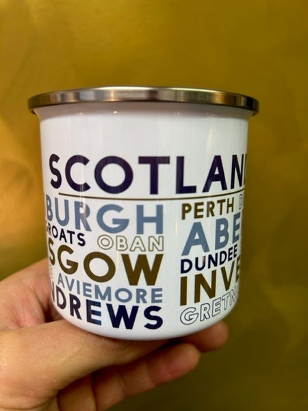 Enamel Mug - Scotland