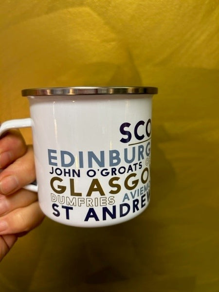 Enamel Mug - Scotland