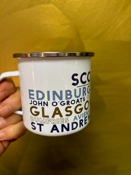 Enamel Mugs - Scotland