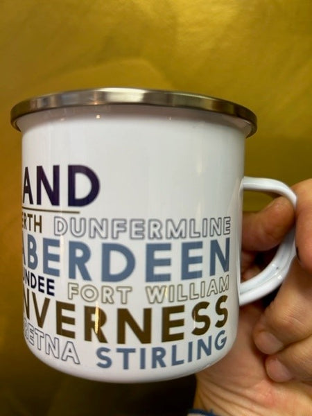 Enamel Mug - Scotland