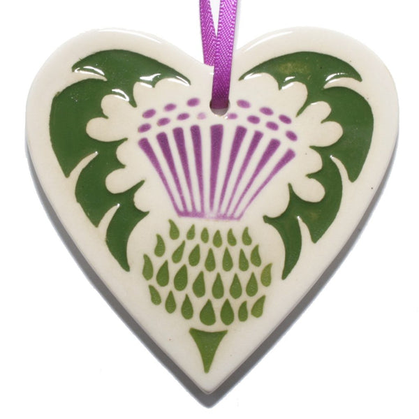 Thistle Hanging Heart