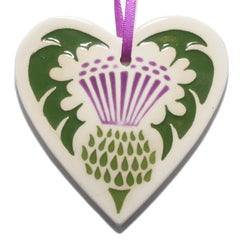 Thistle Hanging Heart