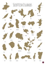 Bucket List - Scottish Islands Poster