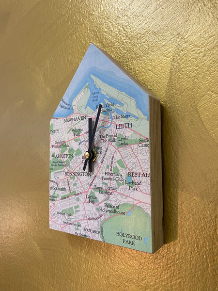 Leith Map Clock